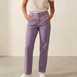 Sunday Best Aritzia Oscar Straight Leg Pant Purple 8